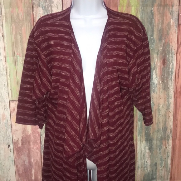 Lularoe striped duster - Picture 2 of 6